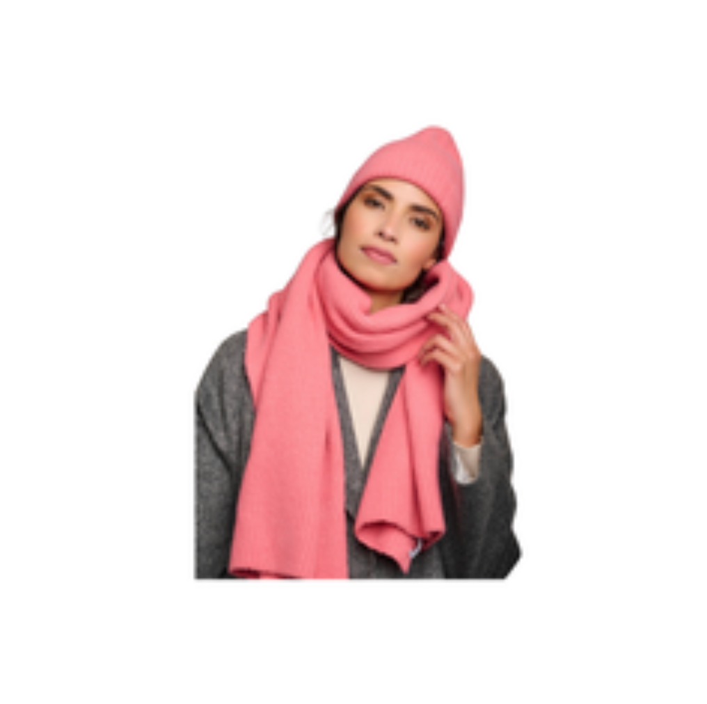 Archie Scarf | Flamingo Pink