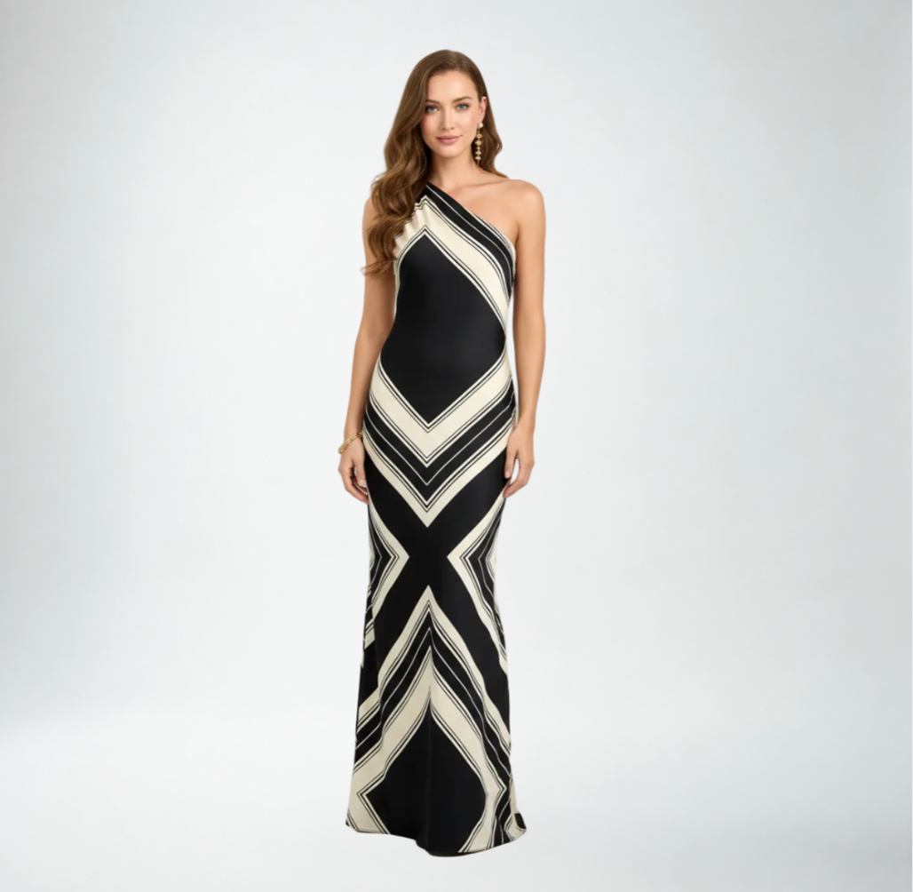 Trina Turk Chianti Dress | Almond & Black