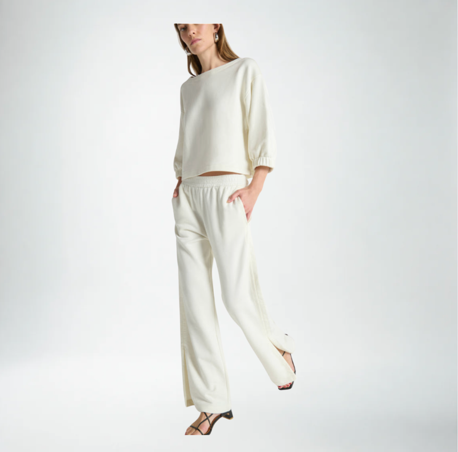 Nation Abigail Sweatpant | Porcelain