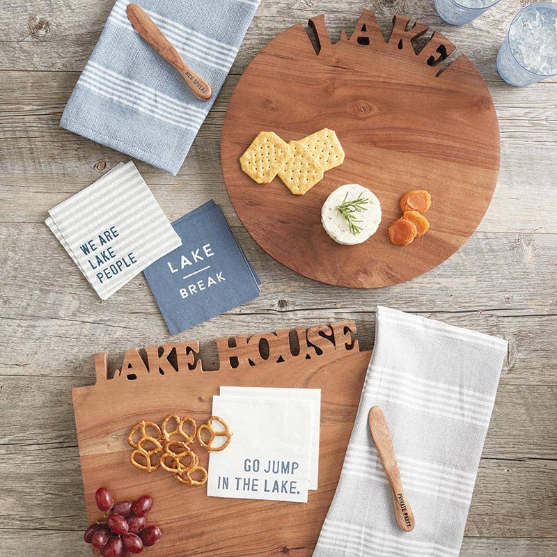 Lake Break Paper Cocktail Napkin