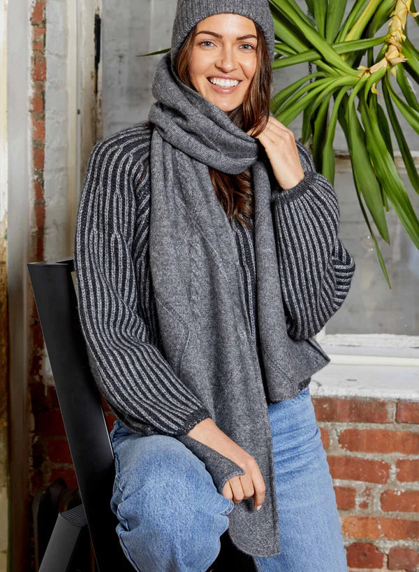 Kiran Scarf | Ash