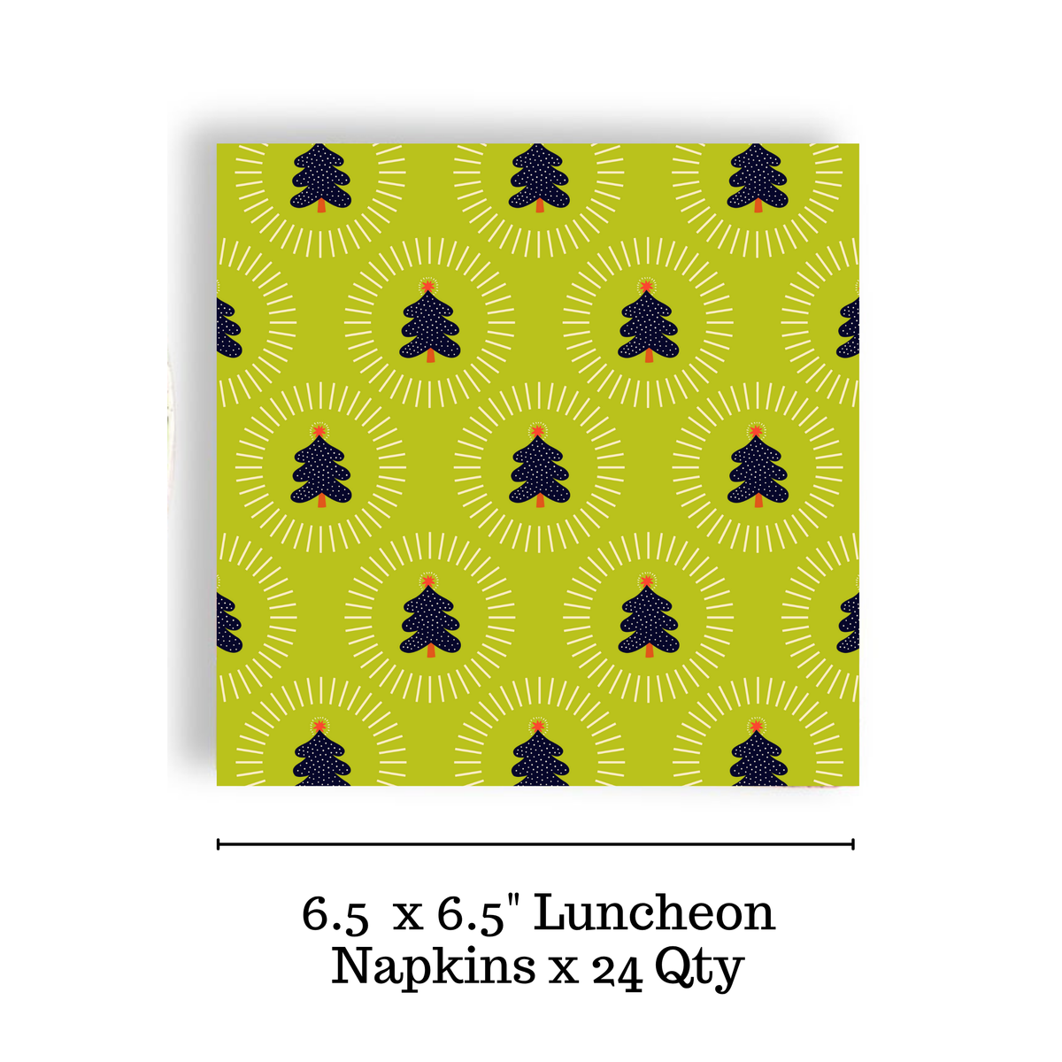 Paper Holiday Luncheon Napkin | Winter Wonderland