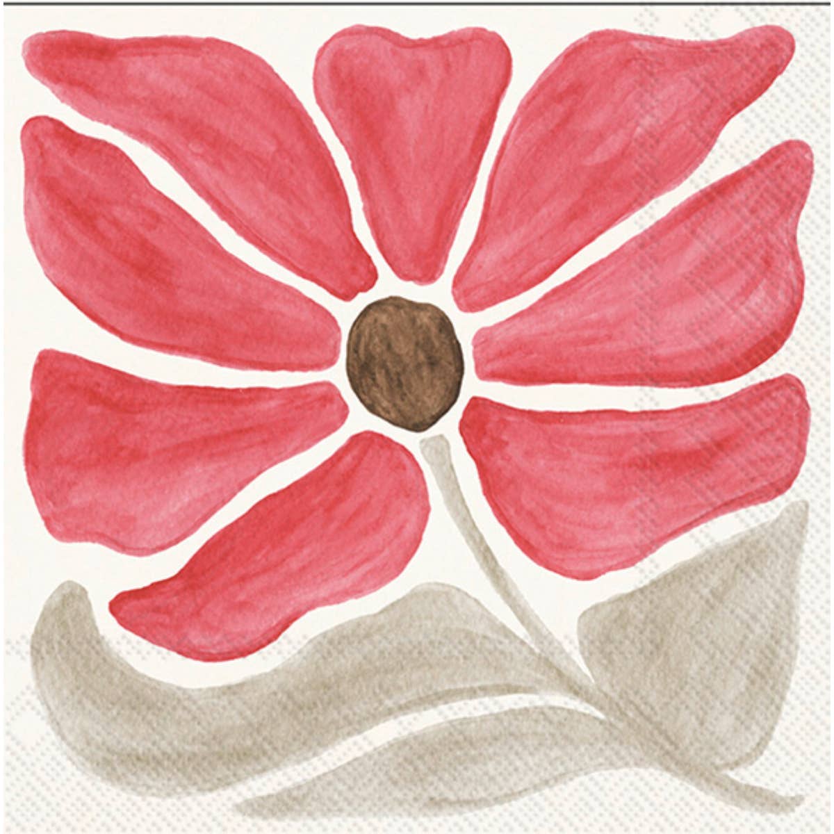 Modern Petals Paper Cocktail Napkins