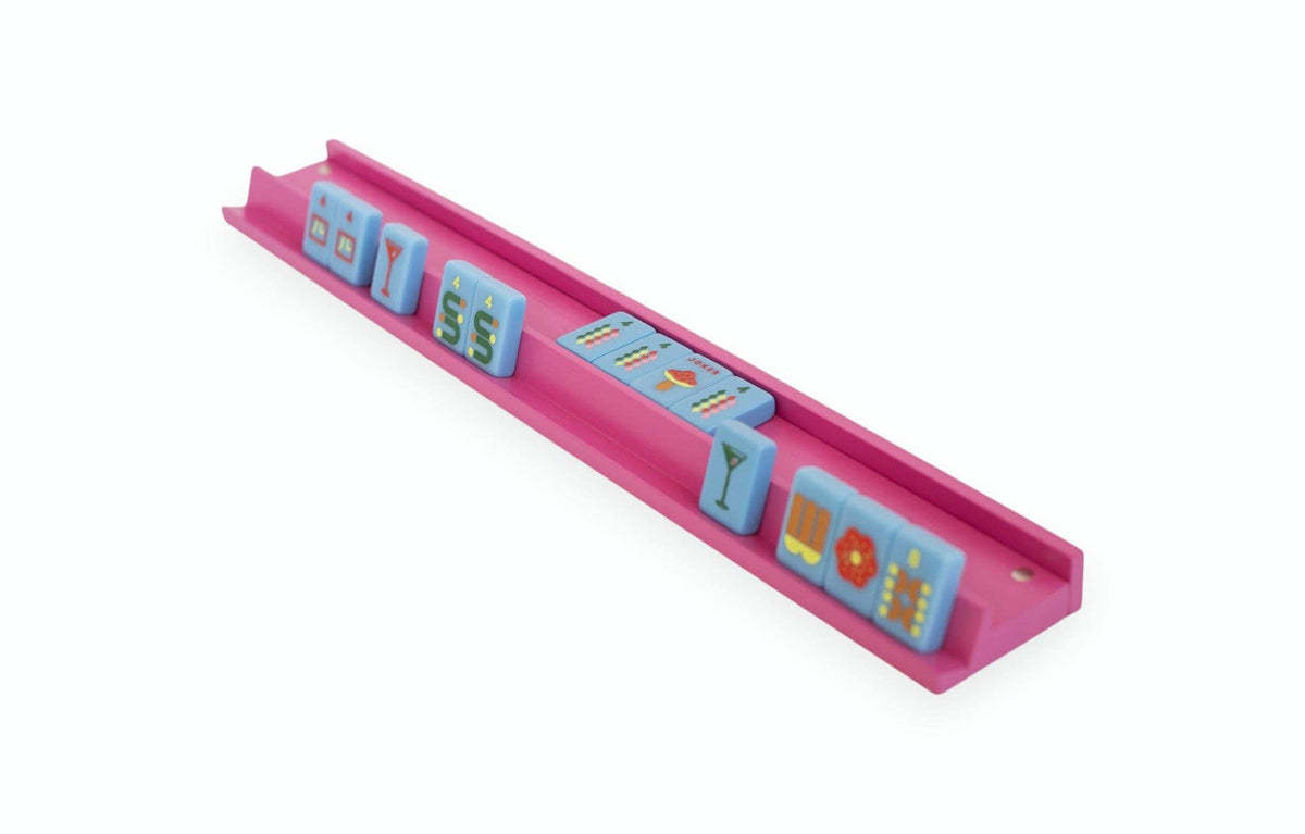 Peace Love Mahjong Mahjong Racks & Pushers | Pink