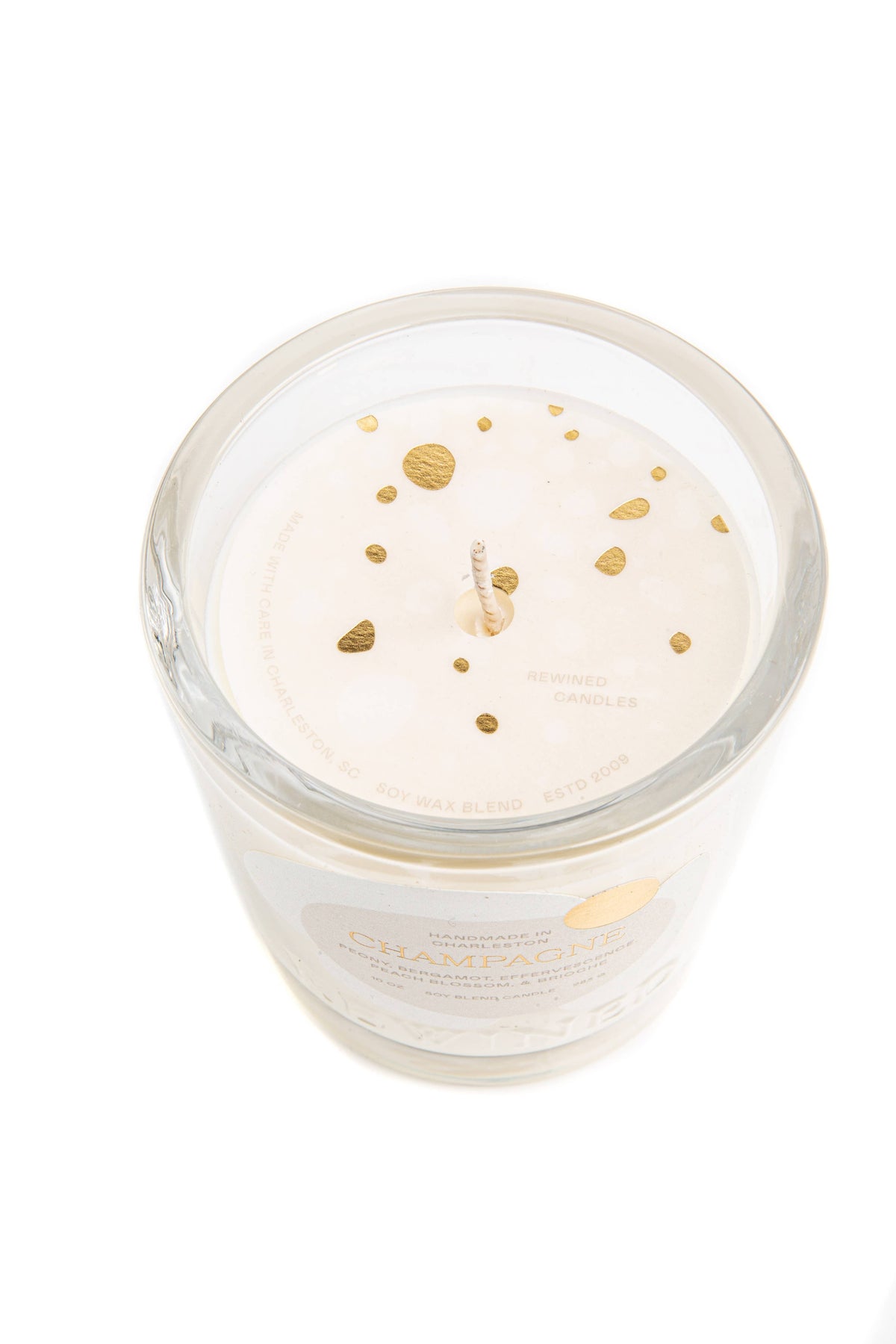 Rewined Champagne Candle