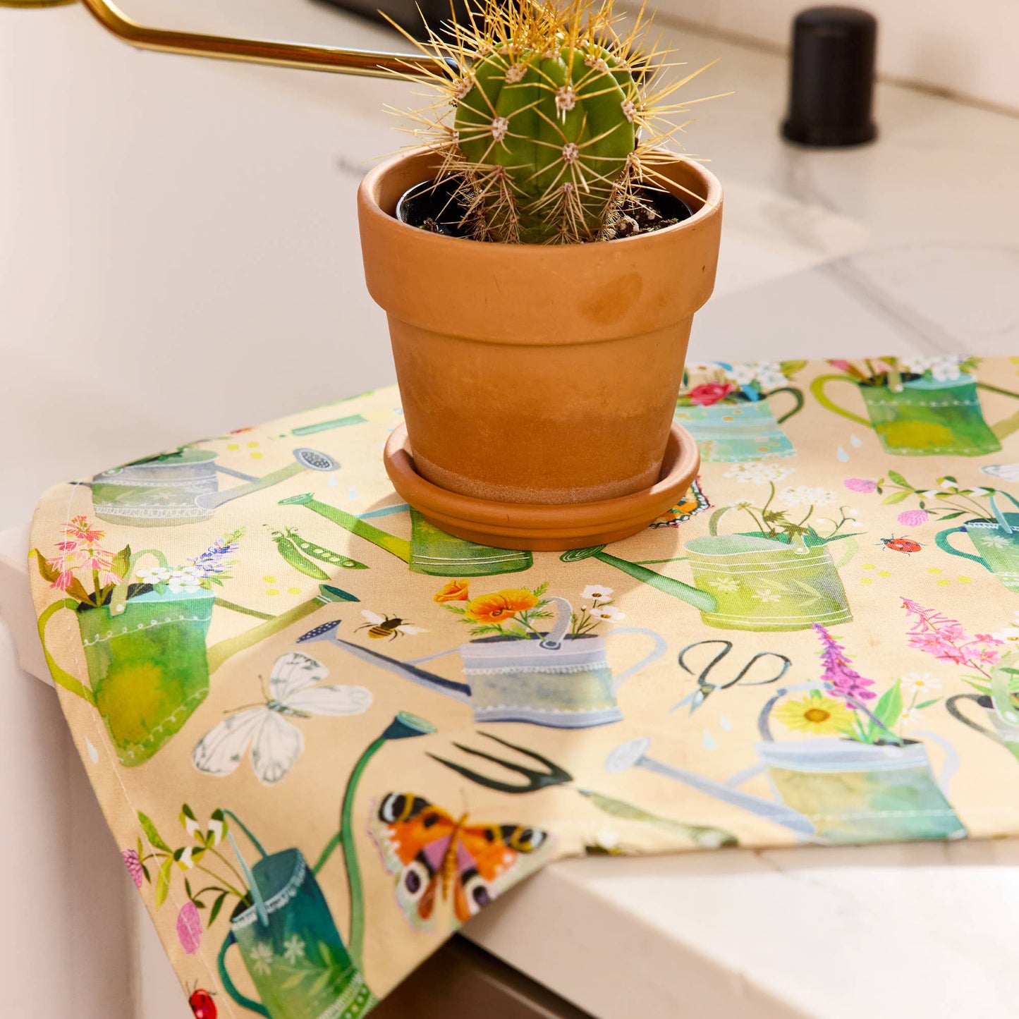 Water Cans Cotton Tea Towel