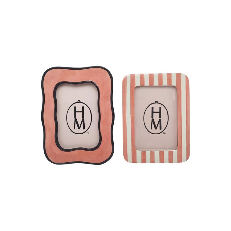 Stoneware Photo Frames- 2 Styles