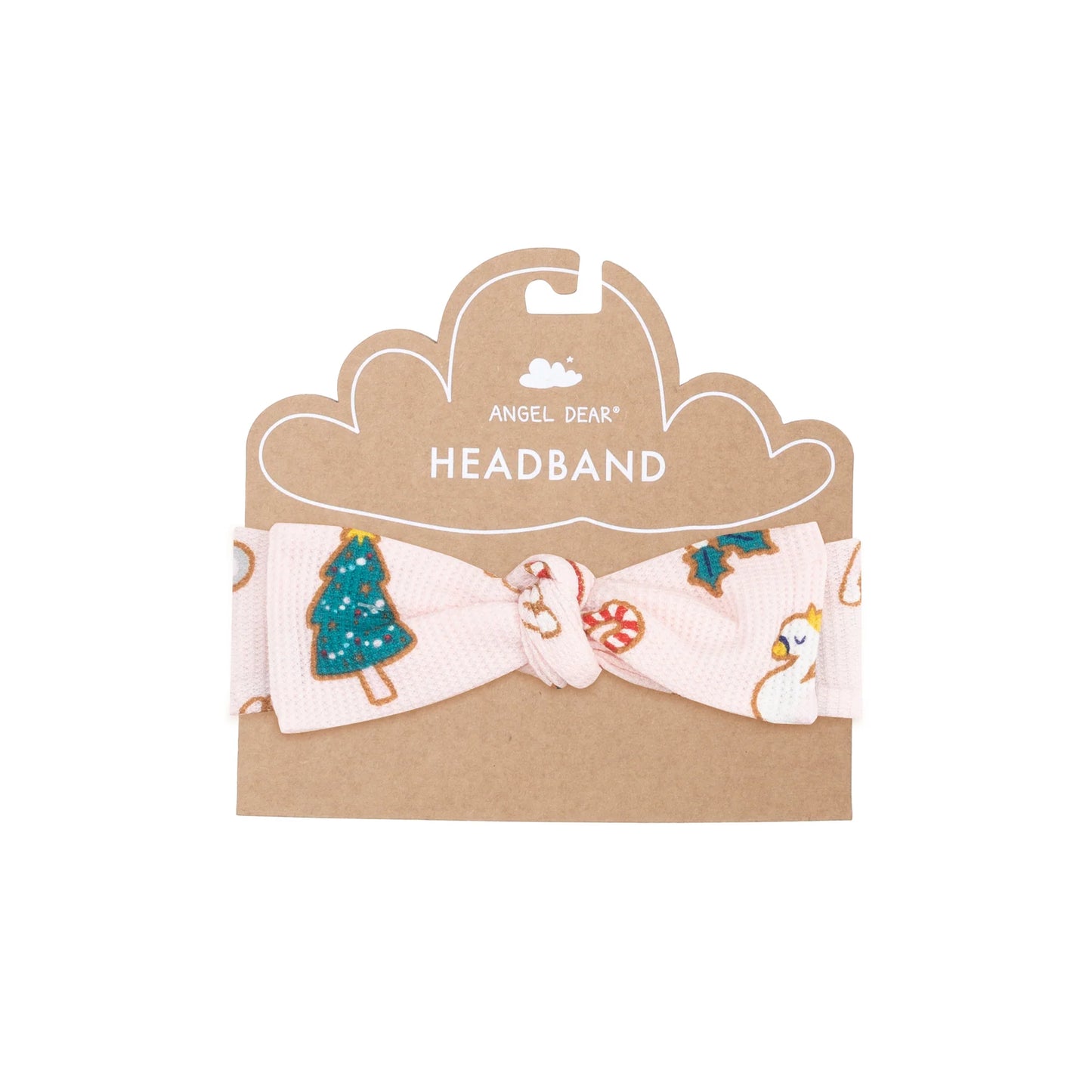 Sugar Plum Fairy Christmas Cookie Pink Headband