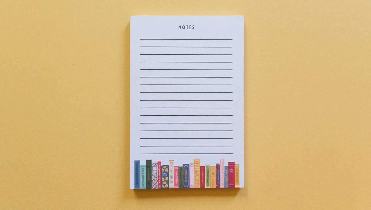 Book Stack Notebook 4x6