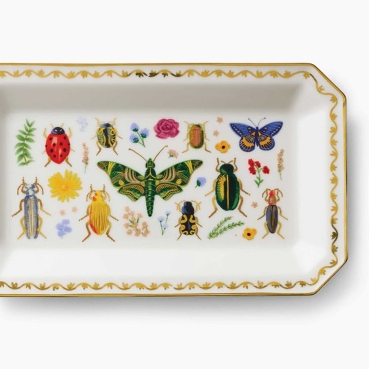 Rifle Curio Large Porcelain Catchall Tray