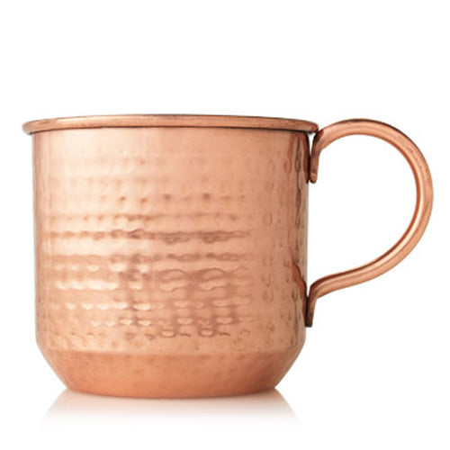 Thymes Simmered Cider Copper Mug Candle 10 OZ