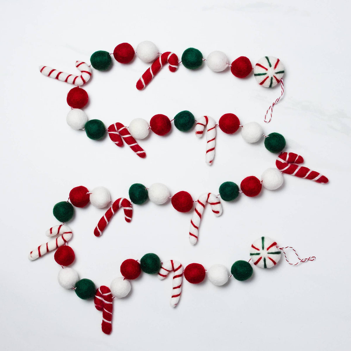 Christmas Garland | Candy Cane