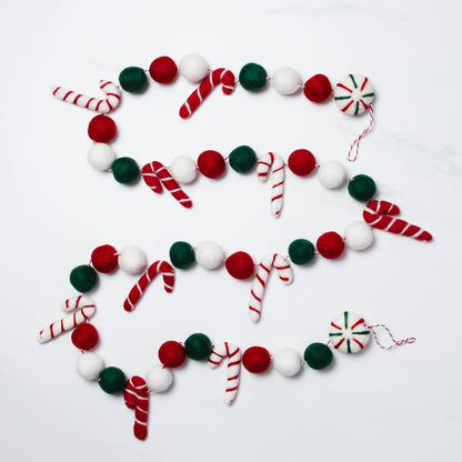 Christmas Garland | Candy Cane