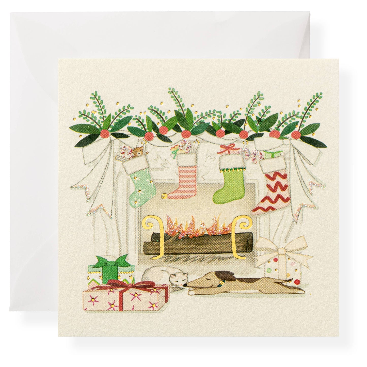 Karen Adams Designs Home for the Holidays Gift Enclosure Box