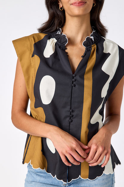 Crosby by Mollie Burch Fritzy Top | Wild Line