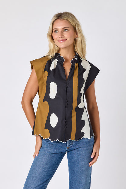 Crosby by Mollie Burch Fritzy Top | Wild Line