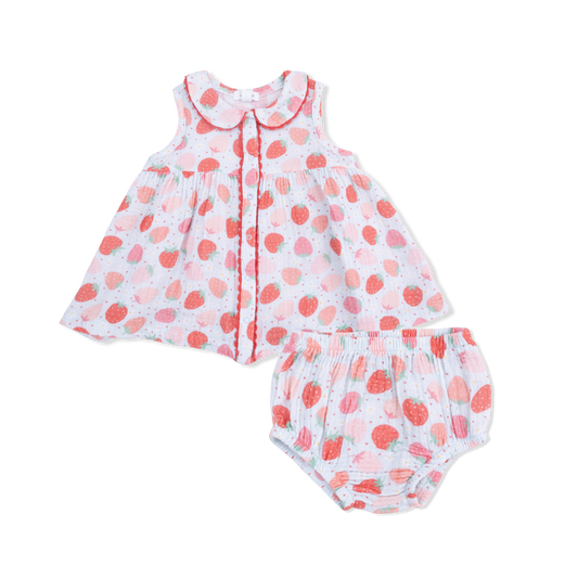 Angel Dear Strawberry Bliss | Jill Dress