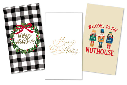 Welcome To The Nuthouse Paper Guest Towels