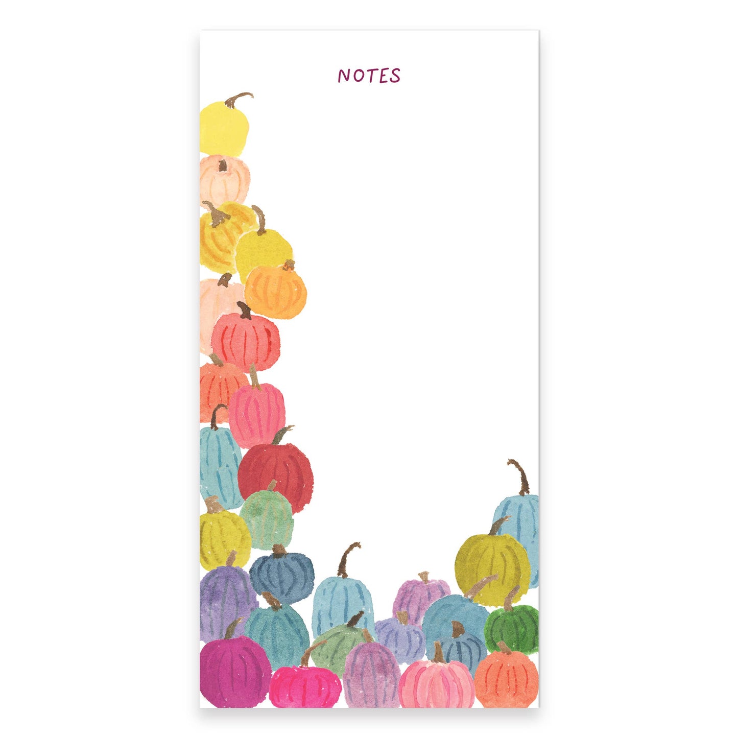 Gert & Co Colorful Notepad | Fall Pumpkin