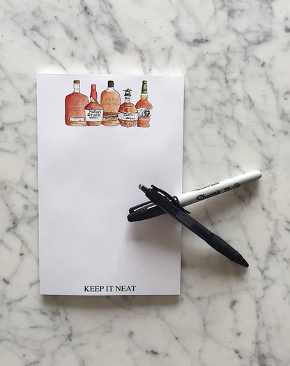 Kentucky Bourbons Notepad