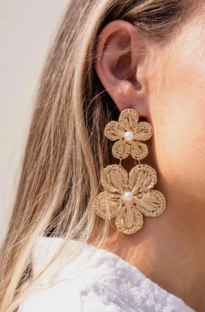 Lisi Lerch Marigold Raffia Earring