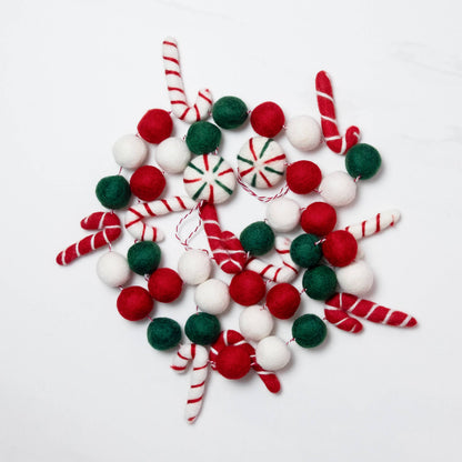 Christmas Garland | Candy Cane