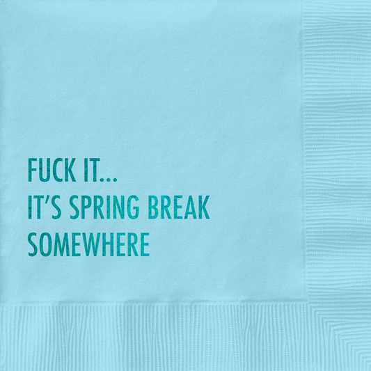 Spring Break Cocktail Napkin