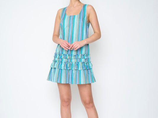 Flora Bea Dori Dress | Super Stripe