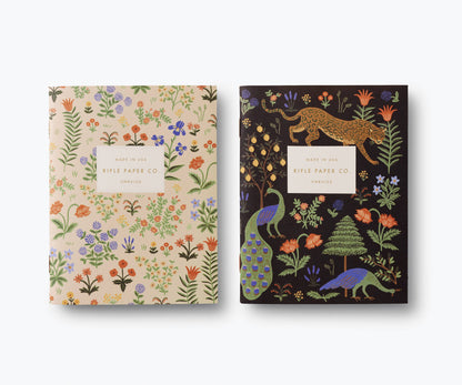 Rifle Paper Co. - Pair of 2 Menagerie Pocket Notebooks