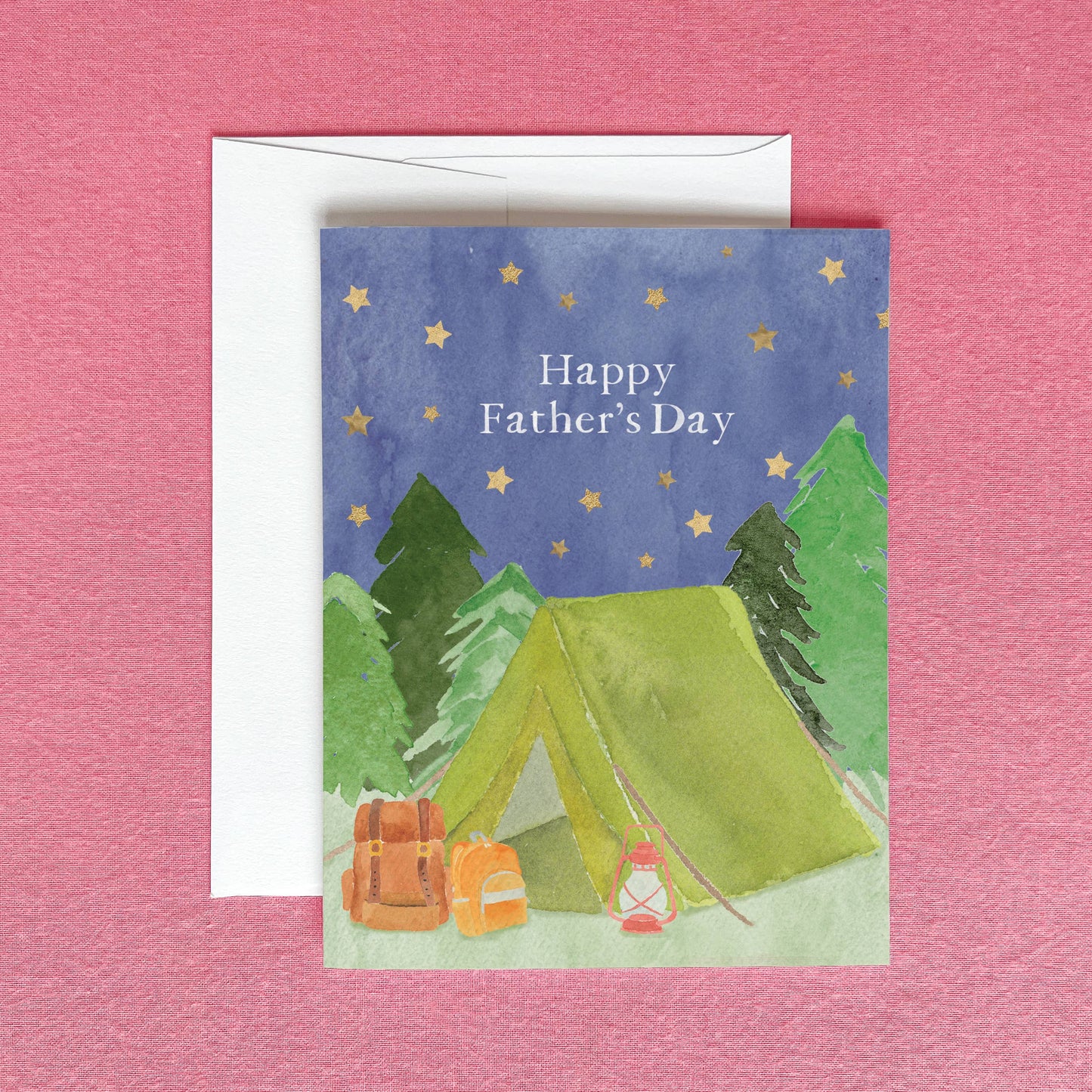 Camping Father's Day Greeting Card | Outdoors Father's Day