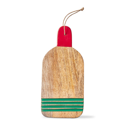 Small Cabana Stripe Mango Board