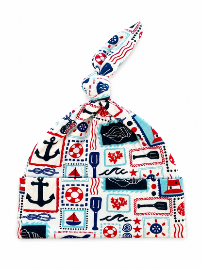 SpearmintLOVE Knot Beanie | Seaside Stamps