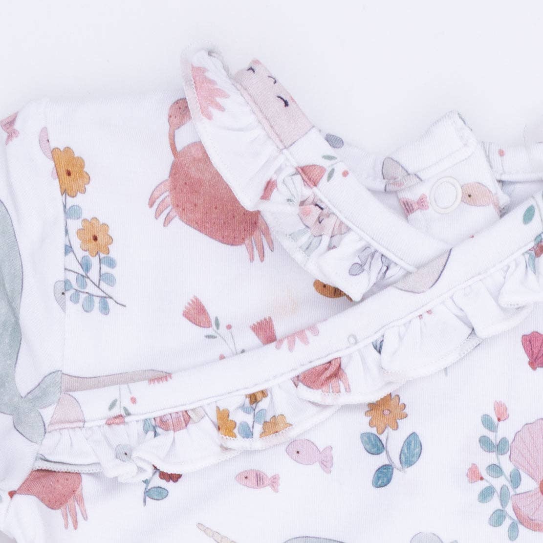 Angel Dear Garden Sea Creatures | Kimono Gown 0-3 Months