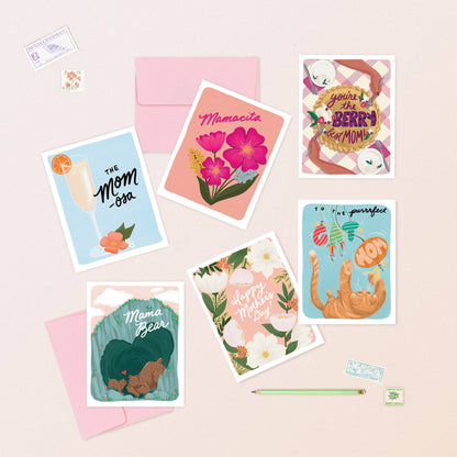 Mother's Day Big Blooms Greeting Card