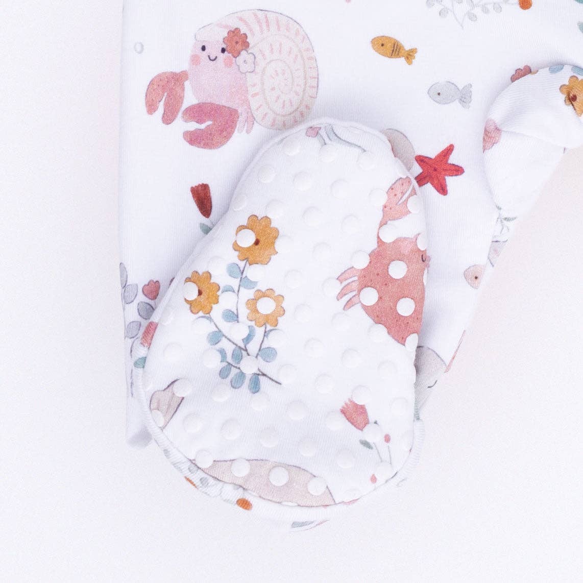 Angel Dear Garden Sea Creatures | 2 Way Ruffle Back Zipper Footie
