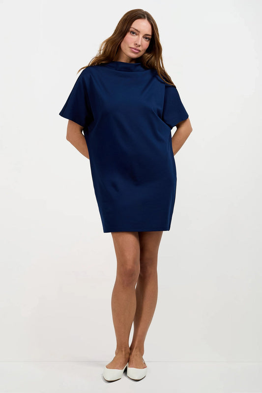 Trina Turk Storica Mini Dress | Navy