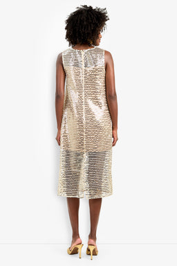 Trina Turk Eleanor 3 Dress Bonita Beige