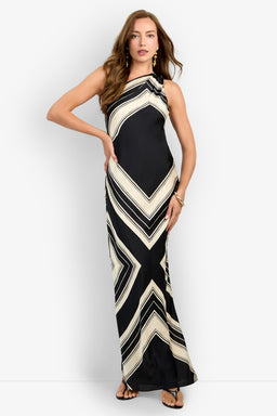 Trina Turk Chianti Dress | Almond & Black