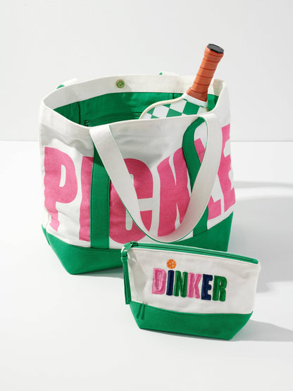 Ivory Pickle Ball Tote