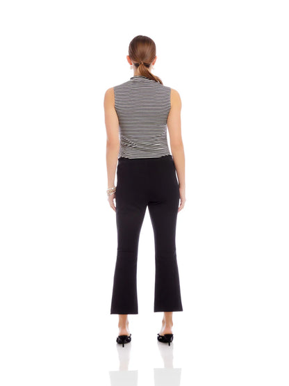 Fifteen Twenty Sigourney Black Pintuck Pants