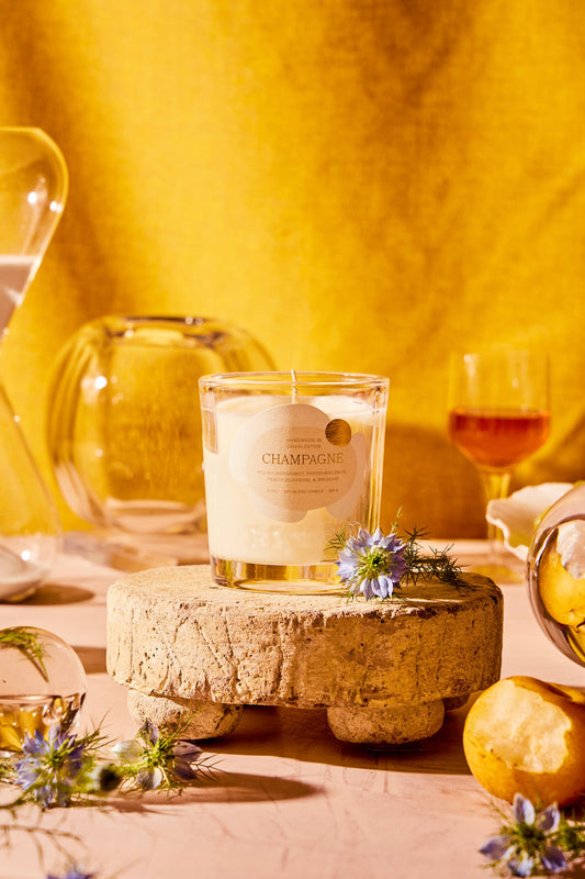 Rewined Champagne Candle