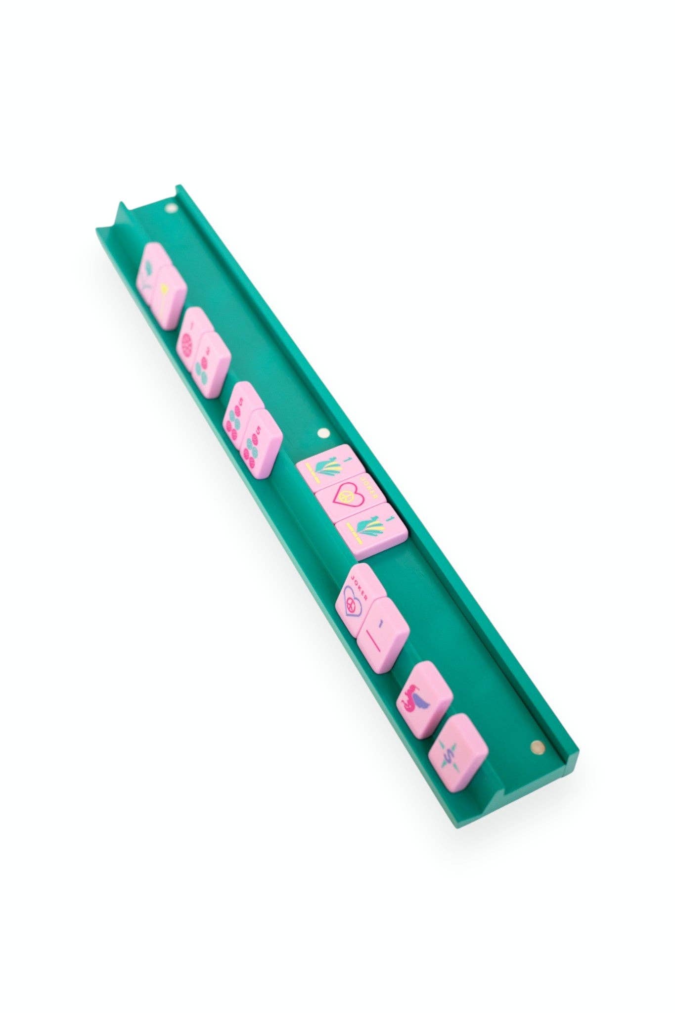 Peace Love Mahjong Mahjong Racks & Pushers | Pink