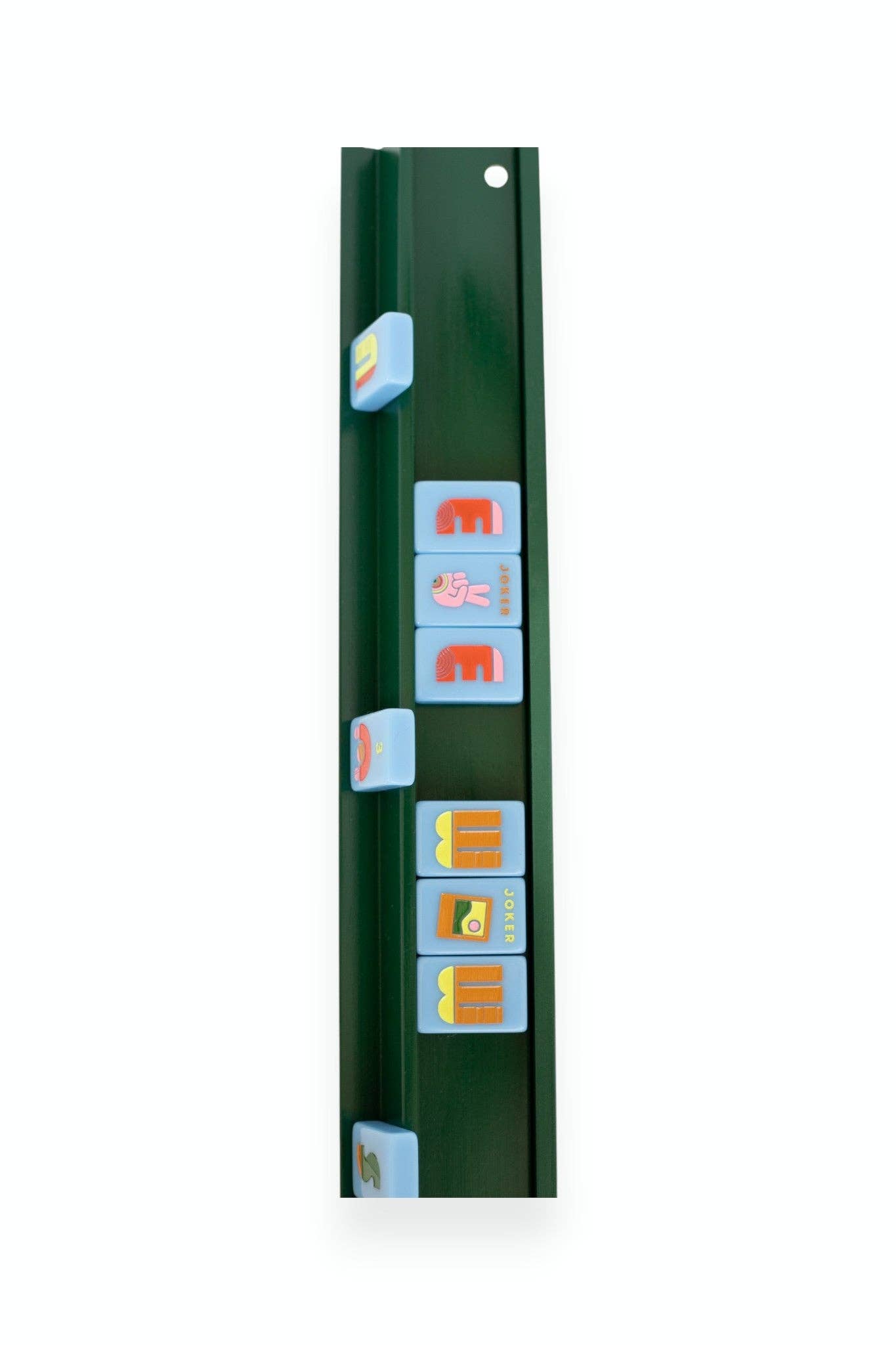 Peace Love Mahjong Mahjong Racks & Pushers | Chartreuse