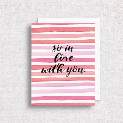 So In Love With You Greeting Card