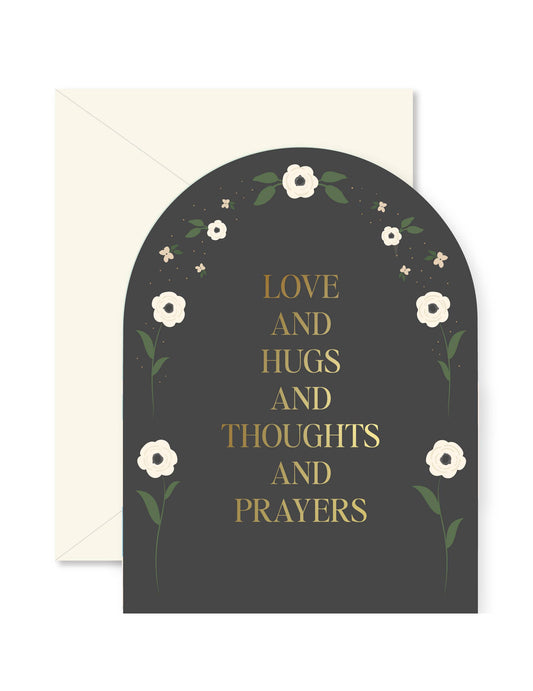 Ginger P. Designs Love and Prayers Greeting Card | Sympathy