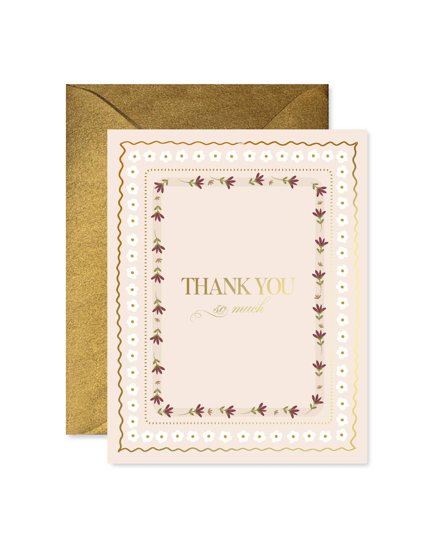 Ginger P. Designs Album Greeting Card | Thank you