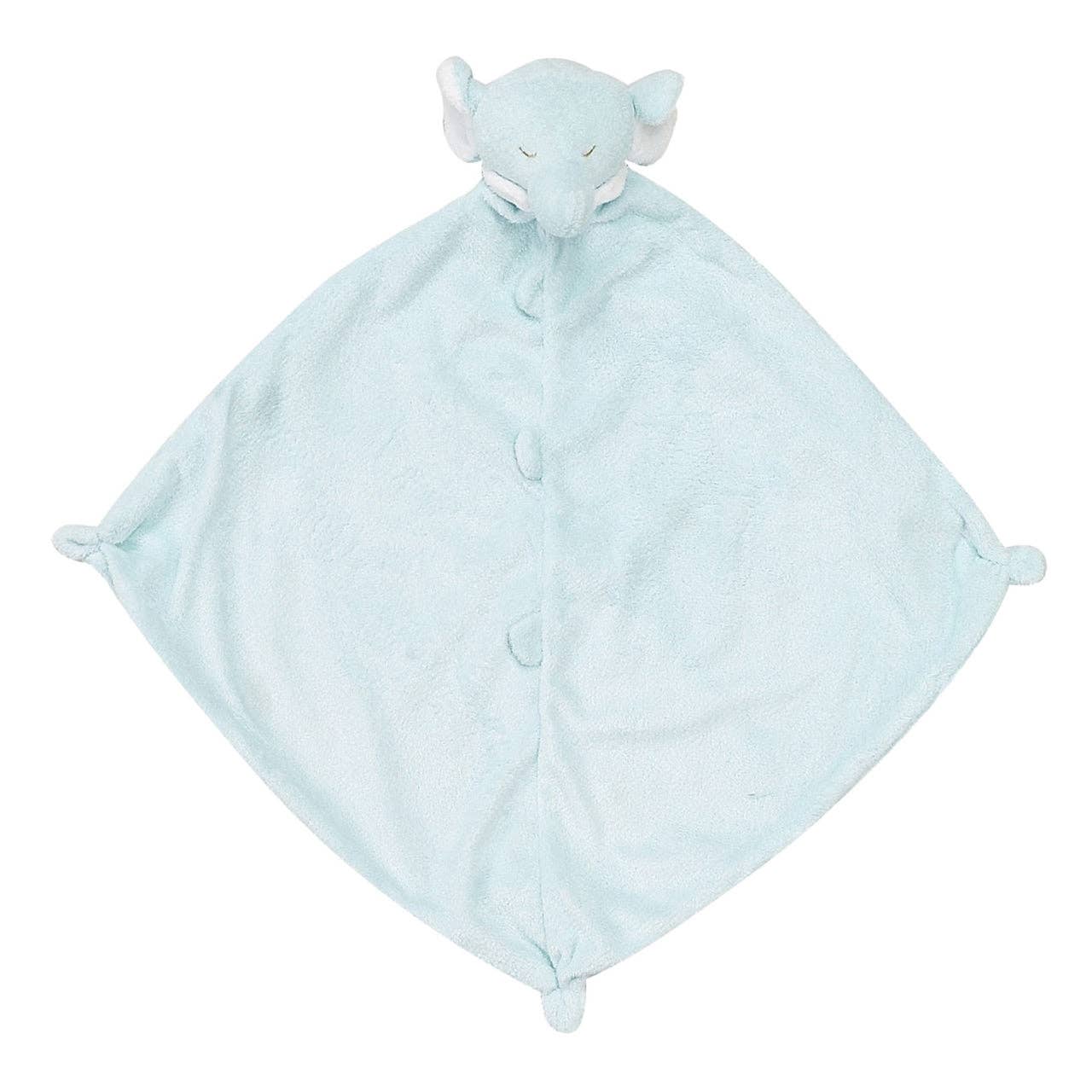 Angel Dear Elephant Lovie Blankie | Blue