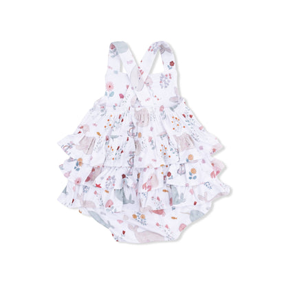 Angel Dear Garden Sea Creatures | Ruffle Sunsuit
