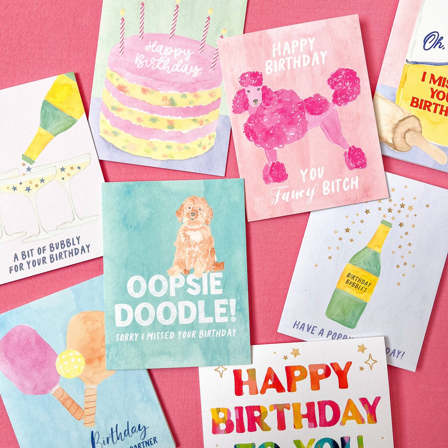 Happy Birthday Fancy Bitch Greeting Card