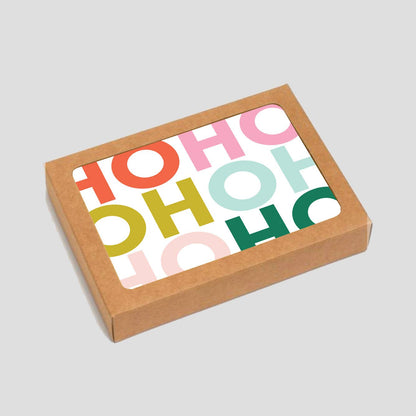 Hohoho: Boxed Set of 6 Cards